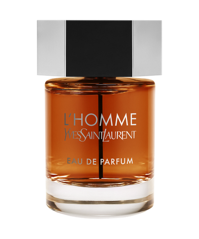 Yves Saint Laurent L'Homme Eau de Parfum bottle on a white background