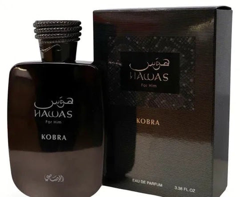 Hawas Kobra By Rasasi Perfume For Men Edp - Al Himyan Perfumes | عطور هميان | Oud & Luxury Fragrances - Rasasi