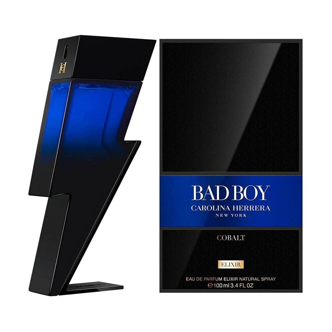 Carolina Herrera Bad Boy Cobalt Eau De Parfum Elixir - Al Himyan Perfumes | عطور هميان | Oud & Luxury Fragrances - Carolina Herrera