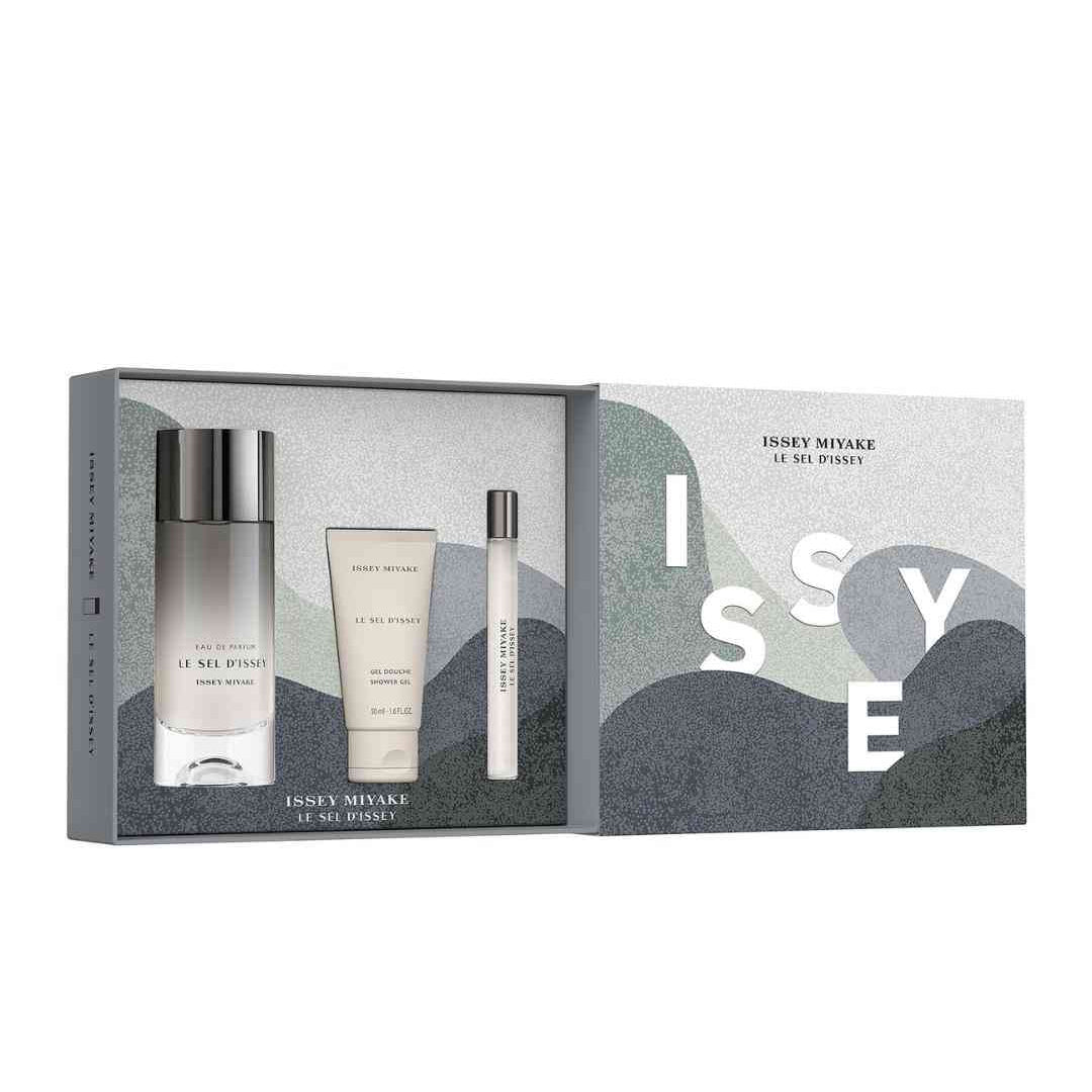 ISSEY MIYAKE LE SEL D'ISSEY FOR MEN GIFT SET EDP 100ML+SHOWER GEL50ML+10ML