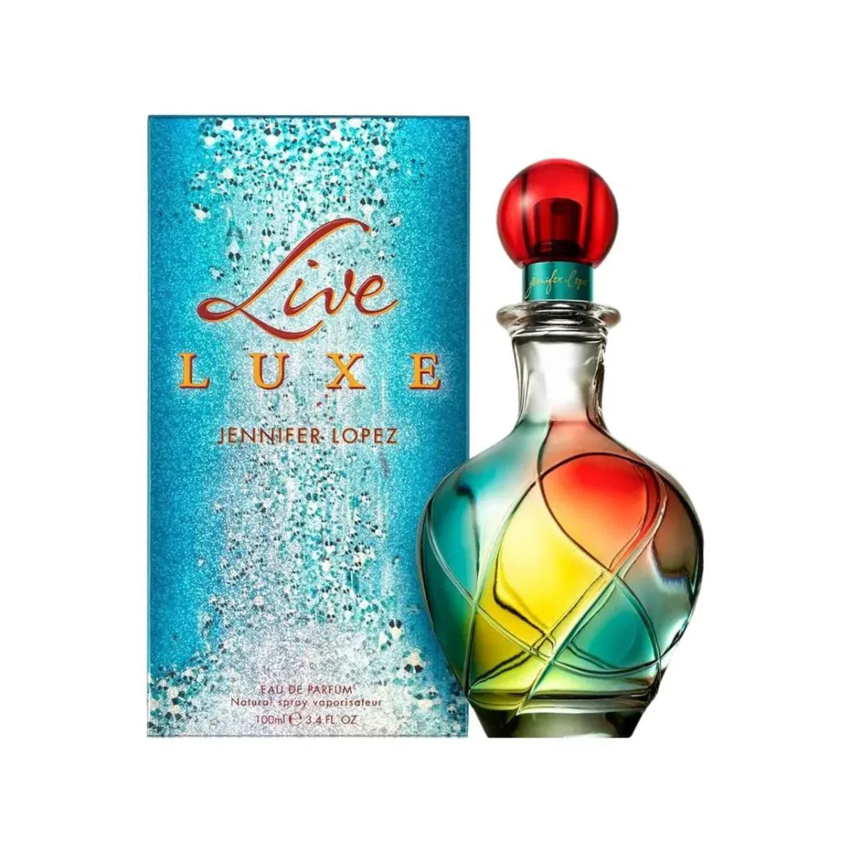 Jennifer Lopez Live Luxe Unisex EDP 100ml* bottle and box