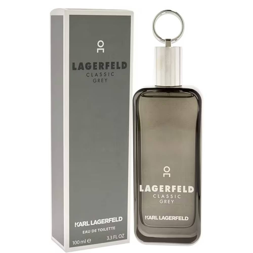 KARL LAGERFELD CLASSIC GREY FOR MEN EDT 100ML - Al Himyan Perfumes | عطور هميان | Oud & Luxury Fragrances - KARL LAGERFELD