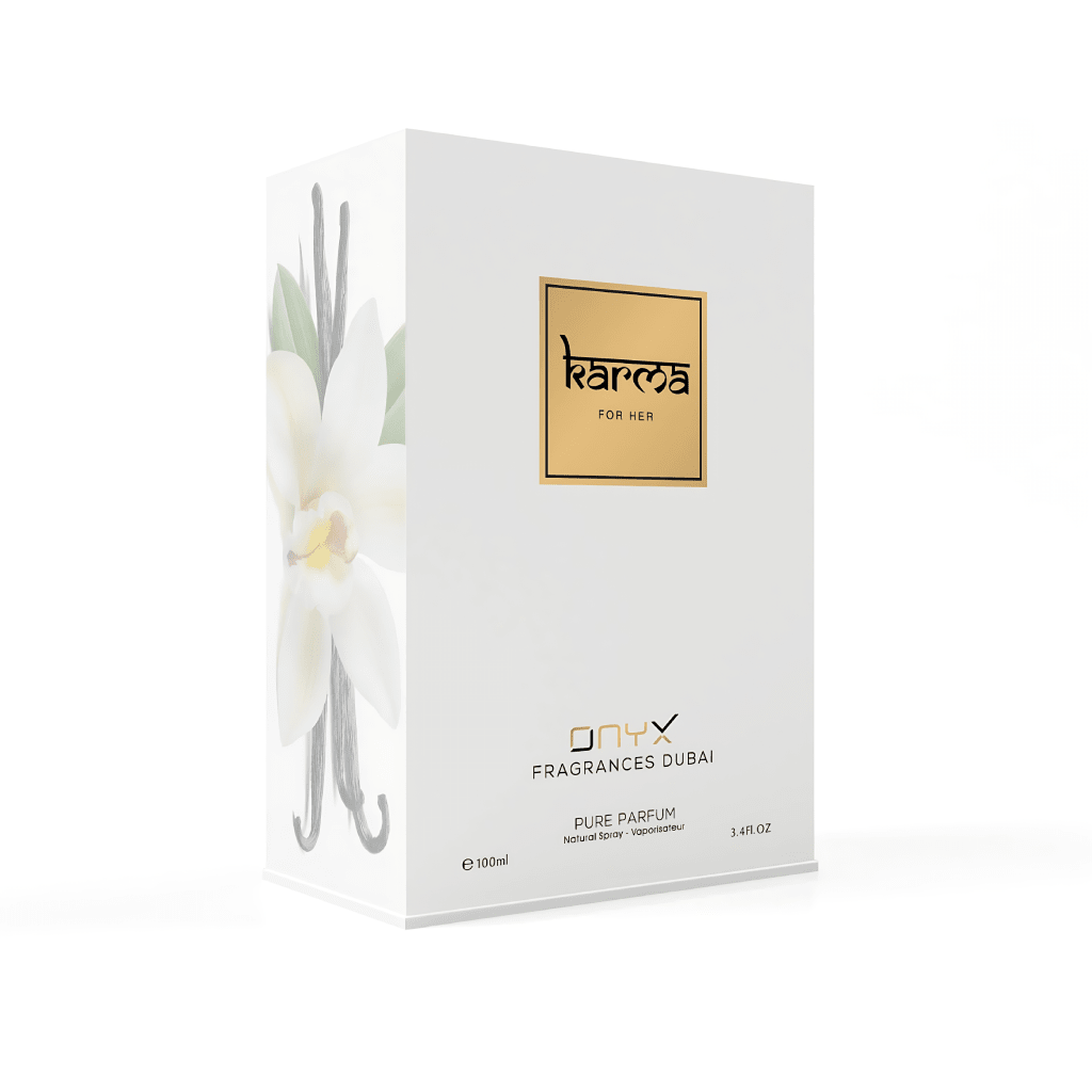 ONYX FRAGRANCES KARMA FOR WOMEN PARFUM 100ML - Al Himyan Perfumes | عطور هميان | Oud & Luxury Fragrances - Onyx Fragrances
