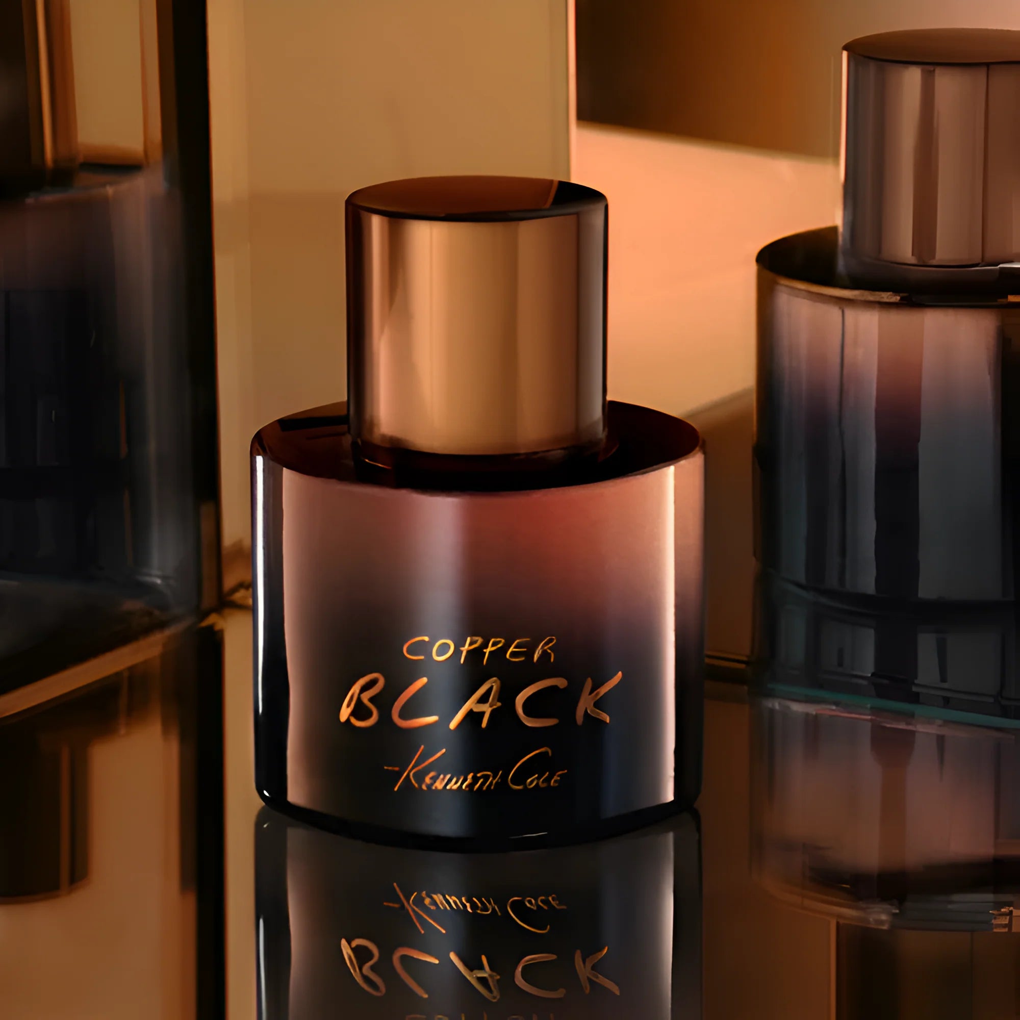 KENNETH COLE COPPER BLACK FOR MEN EDT 100ML - Al Himyan Perfumes | عطور هميان | Oud & Luxury Fragrances - KENNETH COLE