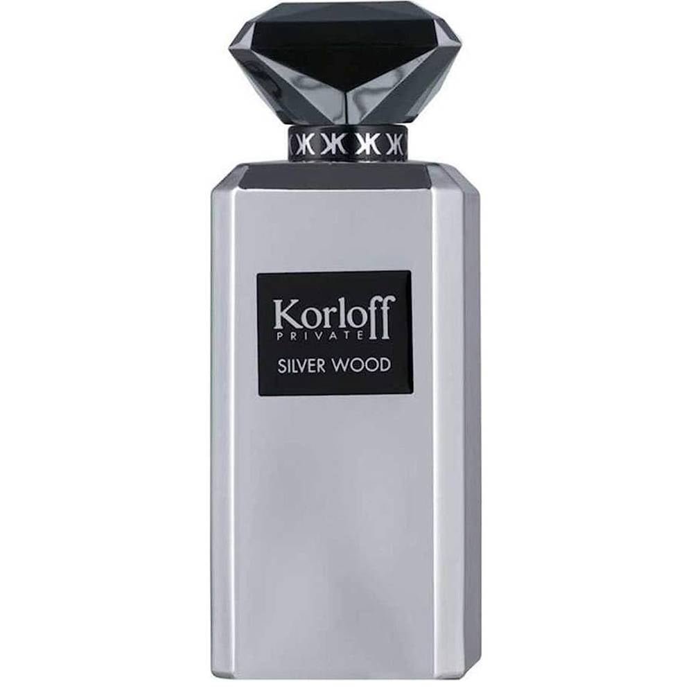 KORLOFF PARIS PRIVATE SILVER WOOD UNISEX EDP 88ML - Al Himyan Perfumes | عطور هميان | Oud & Luxury Fragrances - KORLOFF PARIS Main image