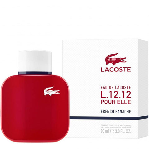 LACOSTE EAU DE LACOSTE L.12.12 FRENCH PANACHE FOR WOMEN EDT 90ML