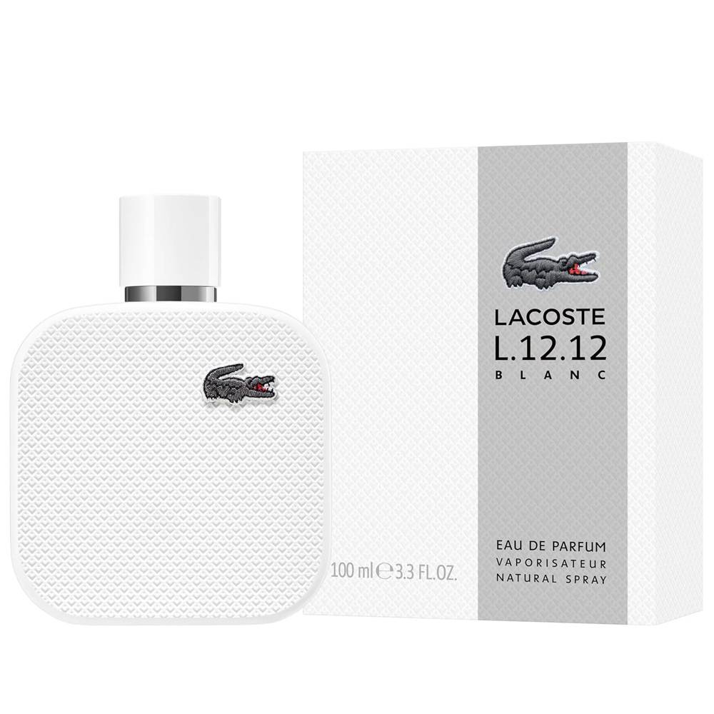 LACOSTE L.12.12 BLANC FOR MEN EDP 100ML - Al Himyan Perfumes | عطور هميان | Oud & Luxury Fragrances - LACOSTE