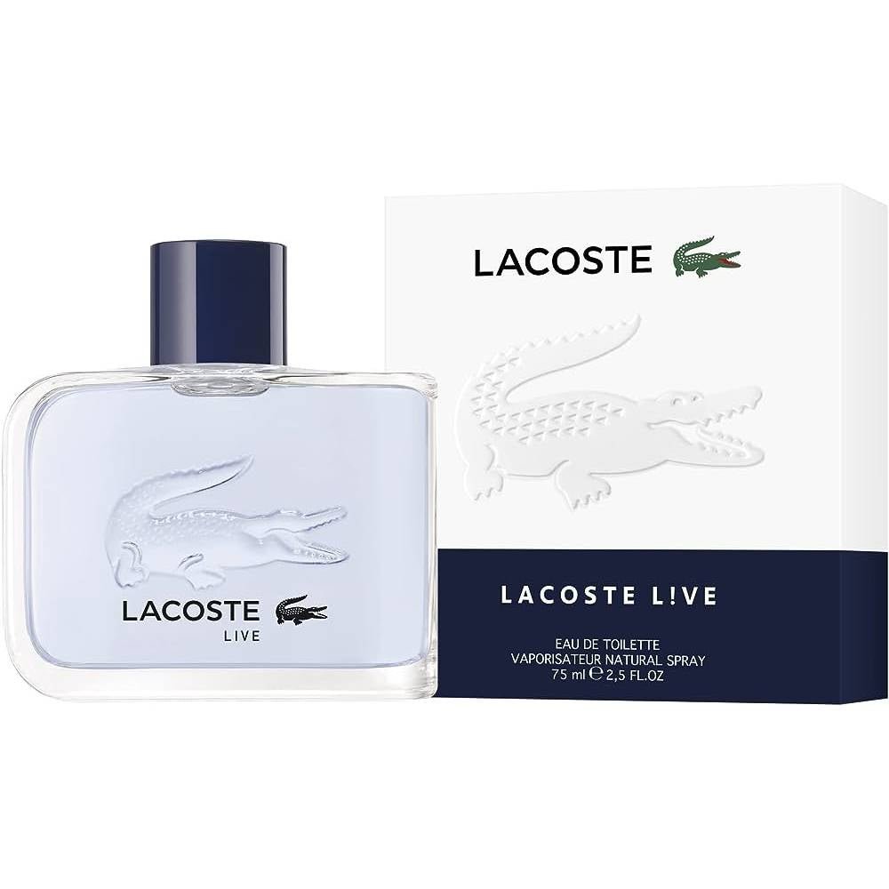 LACOSTE LACOSTE L!VE FOR MEN EDT 75ML - Al Himyan Perfumes | عطور هميان | Oud & Luxury Fragrances - LACOSTE