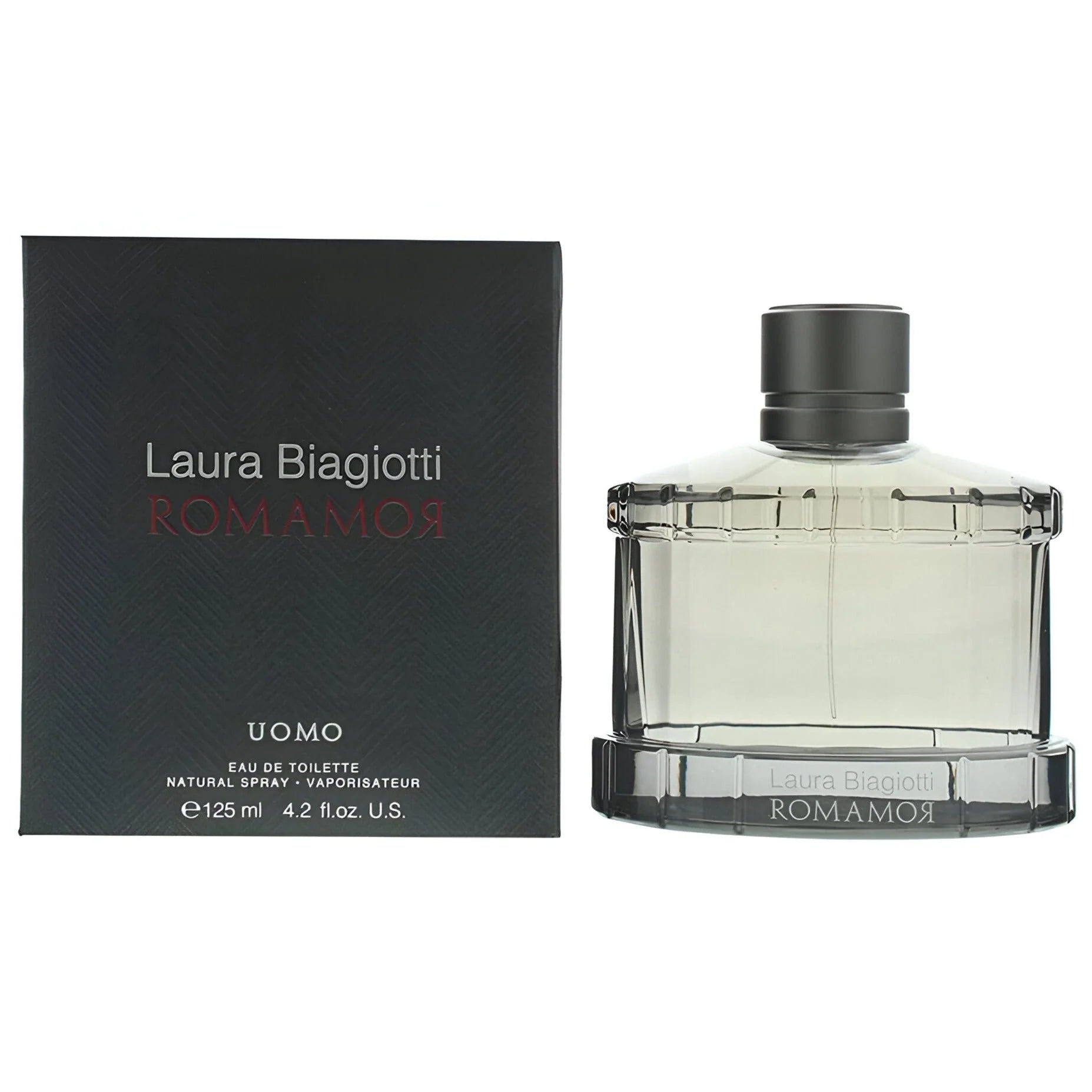 LAURA BIAGIOTTI ROMAMOR UOMO FOR MEN EDT 125ML - Al Himyan Perfumes | عطور هميان | Oud & Luxury Fragrances - LAURA BIAGIOTTI