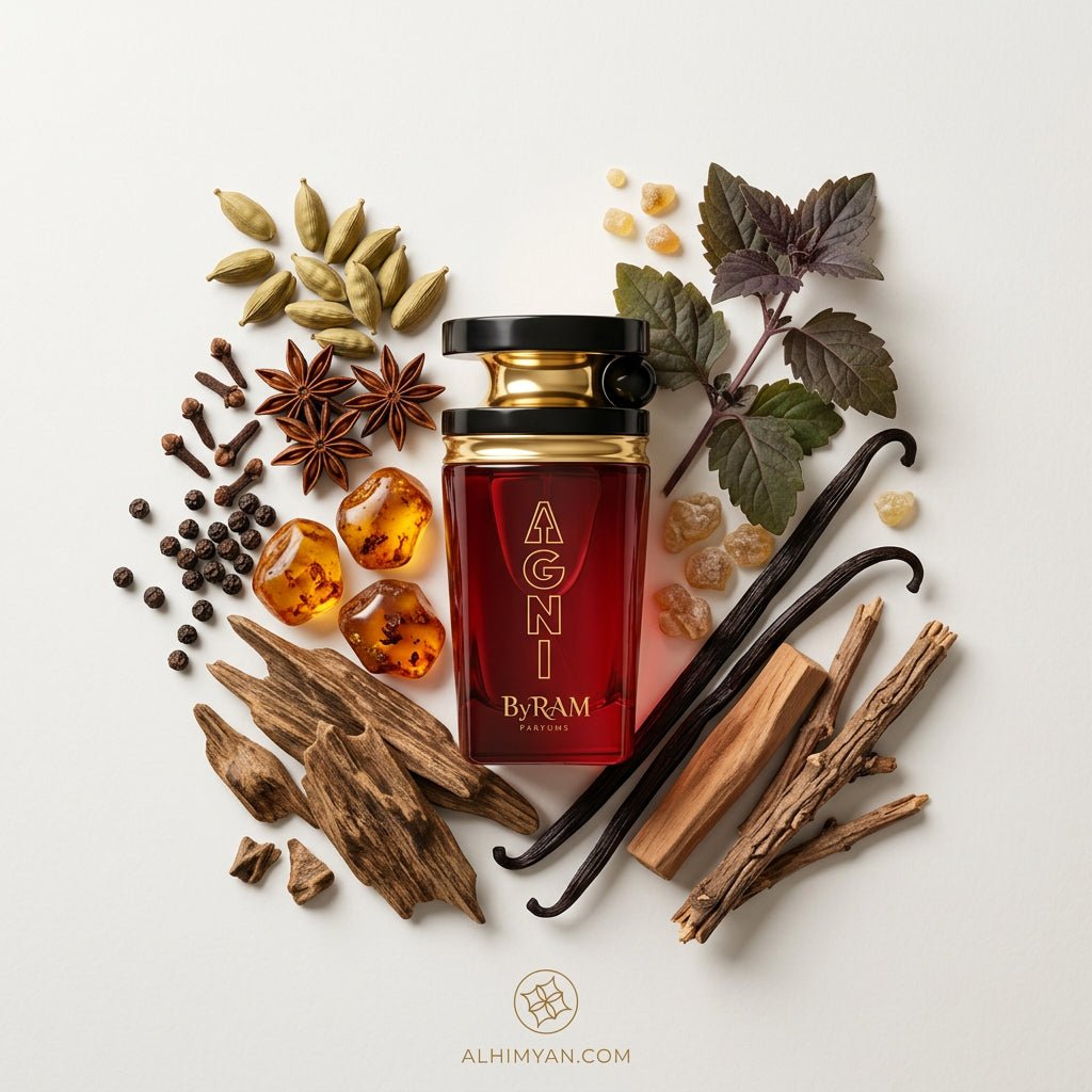 BYRAM PARFUMS AGNI UNISEX EXTRAIT DE PARFUM 100ML - Al Himyan Perfumes | عطور هميان | Oud & Luxury Fragrances - ByRAM Parfums