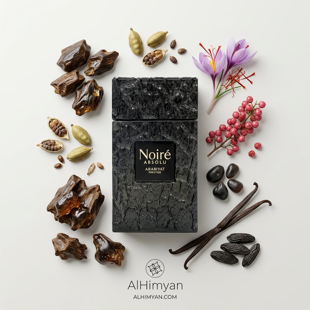 ARABIYAT PRESTIGE NOIRE ABSOLU FOR MEN EDP 100ML - Al Himyan Perfumes | عطور هميان | Oud & Luxury Fragrances - Arabiyat Prestige