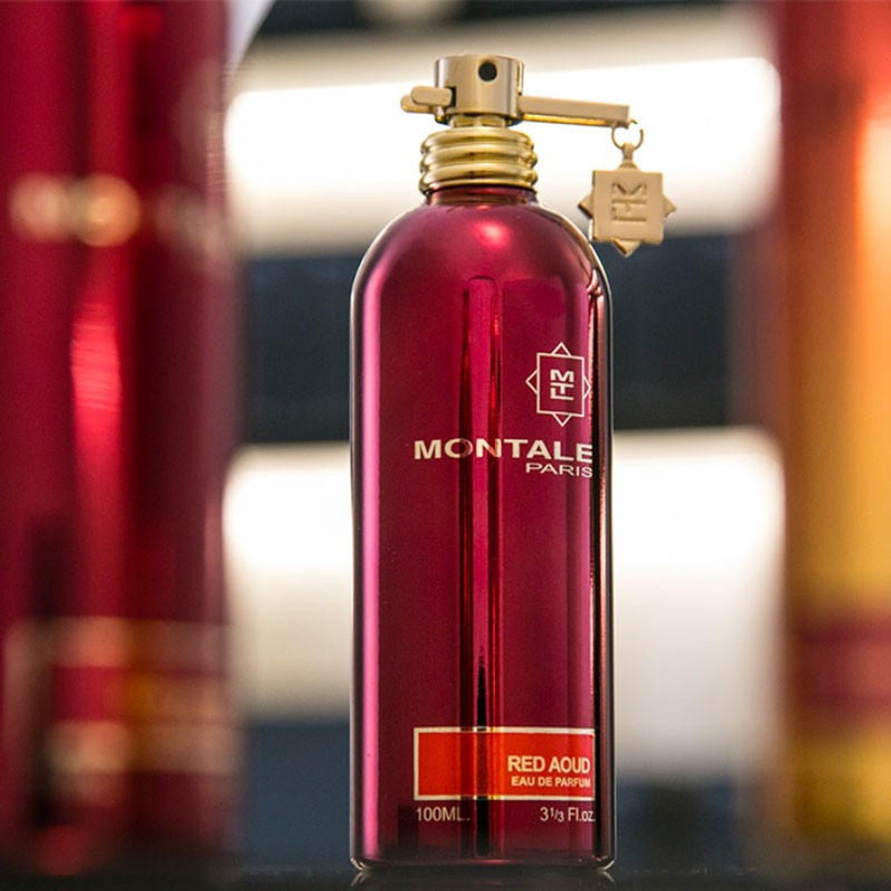 Montale Red Aoud Unisex EDP 100ml* — close-up