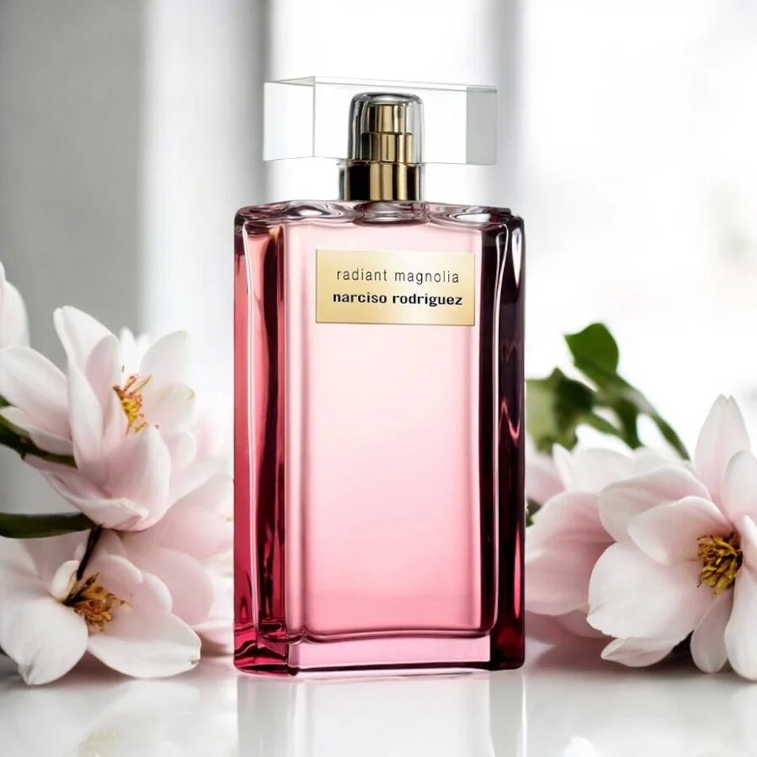 NARCISO RODRIGUEZ RADIANT MAGNOLIA FOR WOMEN EDP INTENSE 100ML - Al Himyan Perfumes | عطور هميان | Oud & Luxury Fragrances - NARCISO RODRIGUEZ