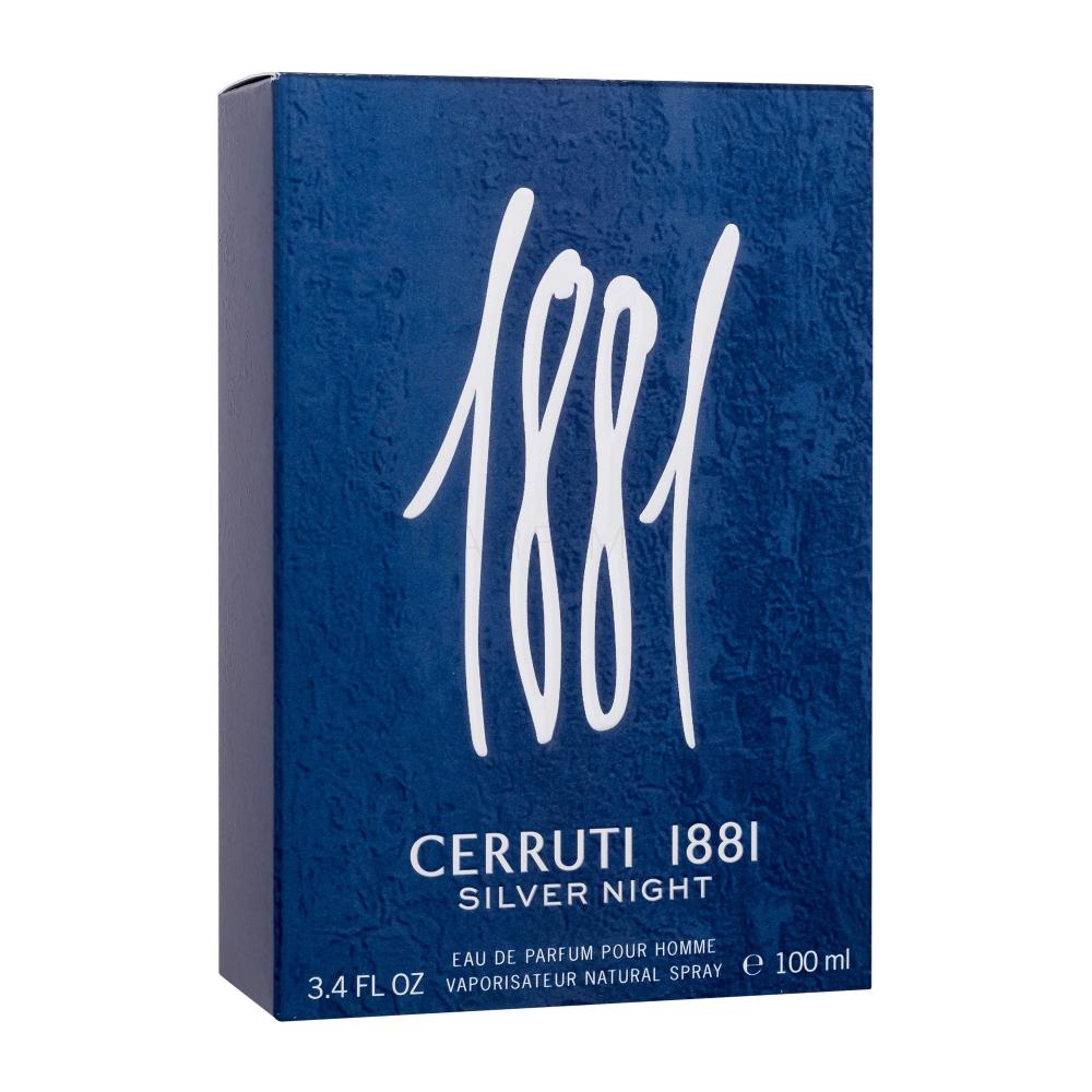 CERRUTI 1881 SILVER NIGHT FOR MEN EDP 100ML - Al Himyan Perfumes | عطور هميان | Oud & Luxury Fragrances - CERRUTI 1881