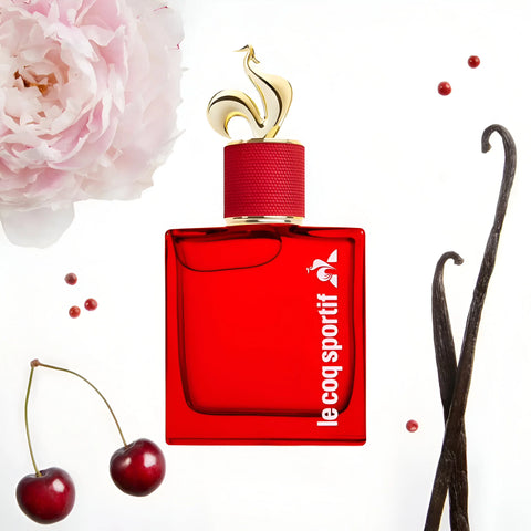 LE COQ SPORTIF ROUGE ENERGIE FOR WOMEN EDP 100ML - Al Himyan Perfumes | عطور هميان | Oud & Luxury Fragrances - LE COQ SPORTIF