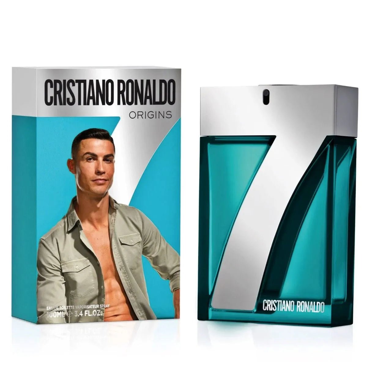 CRISTIANO RONALDO CR7 ORIGINS FOR MEN EDT 100ML - Al Himyan Perfumes | عطور هميان | Oud & Luxury Fragrances - CRISTIANO RONALDO
