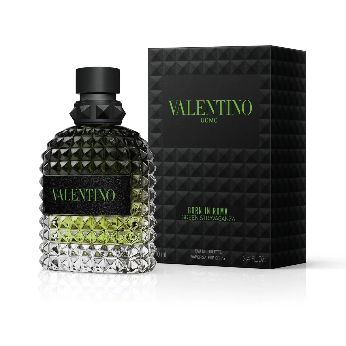 VALENTINO UOMO BORN IN ROMA GREEN STRAVAGANZA FOR MEN EDT 100ML - Al Himyan Perfumes | عطور هميان | Oud & Luxury Fragrances - Valentino