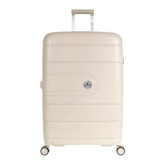 Pierre Cardin Upright Flexible/Hardcase Trolley Set of 4, Champagne