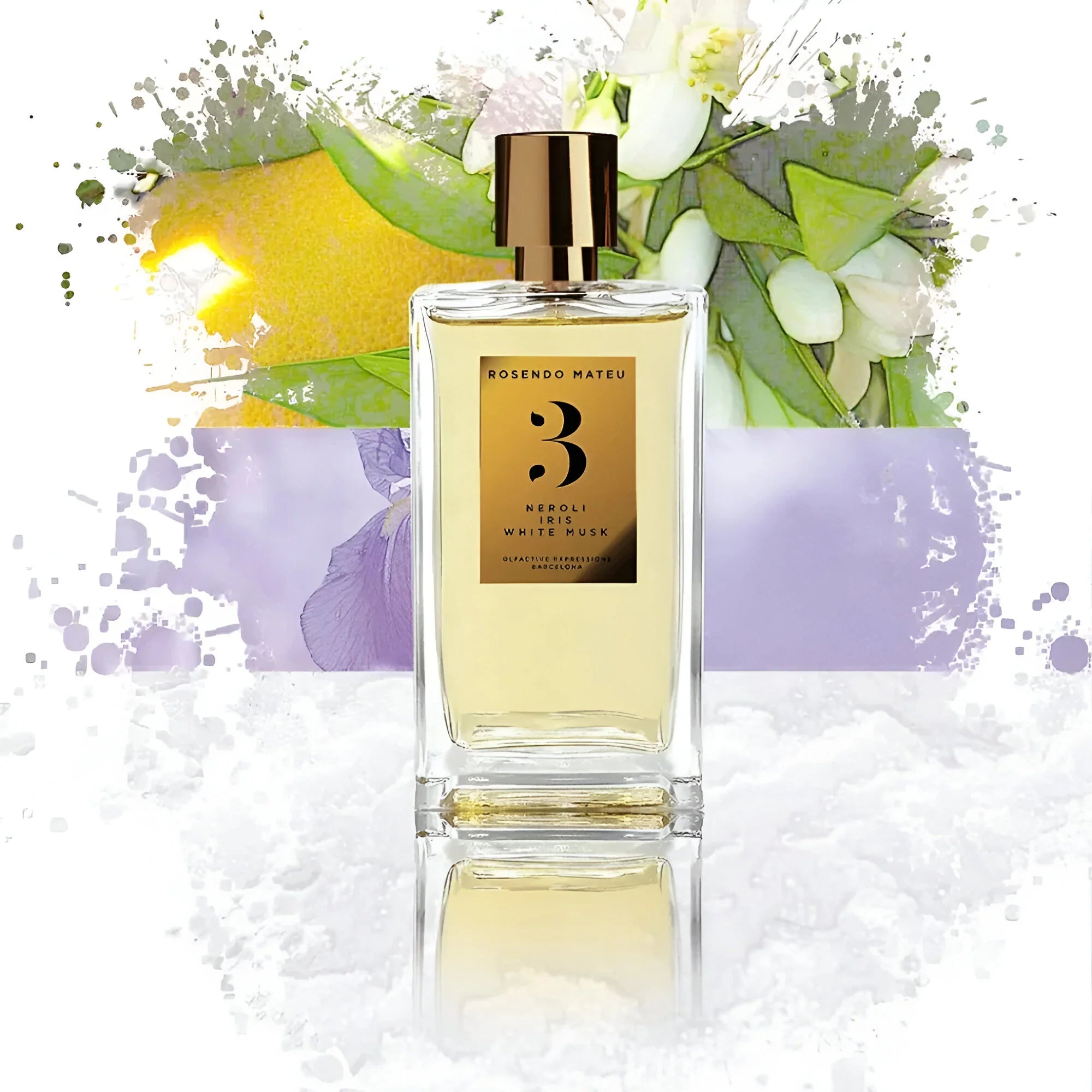 ROSENDO MATEU NO.3 NEROLI IRIS WHITE MUSK UNISEX EDP 100ML Secondary image