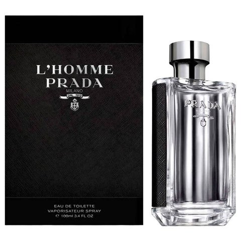 PRADA L'HOMME FOR MEN EDT 100ML - Al Himyan Perfumes | عطور هميان | Oud & Luxury Fragrances - prada