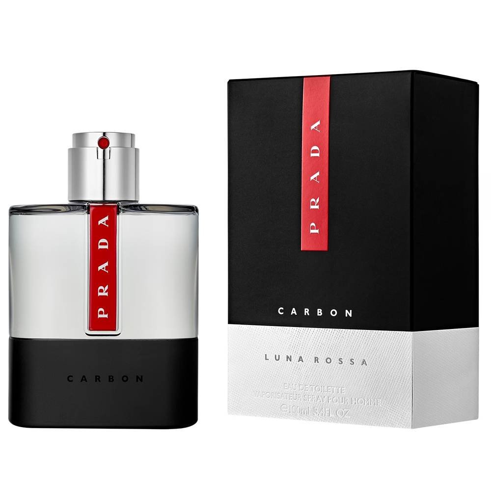 PRADA LUNA ROSSA CARBON FOR MEN EDT 100ML - Al Himyan Perfumes | عطور هميان | Oud & Luxury Fragrances - prada