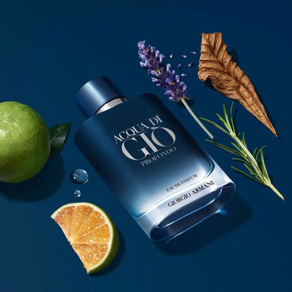 GIORGIO ARMANI ACQUA DI GIO PROFONDO FOR MEN EDP - Al Himyan Perfumes | عطور هميان | Oud & Luxury Fragrances - Armani Beauty