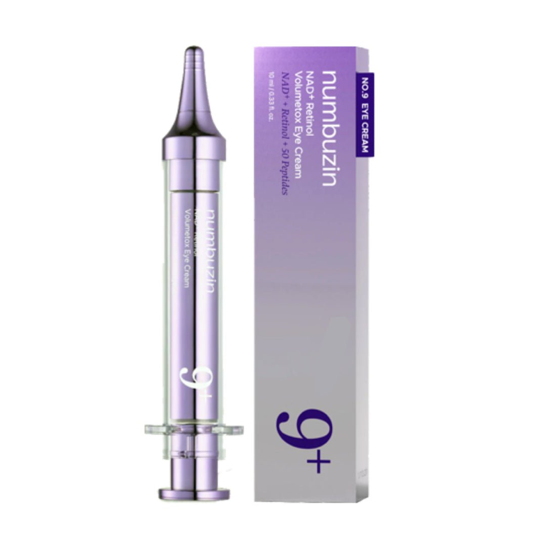 Numbuzin No.9 NAD+ Retinol Volumetox Eye Cream 10ml - Al Himyan Perfumes | عطور هميان | Oud & Luxury Fragrances - Numbuzin