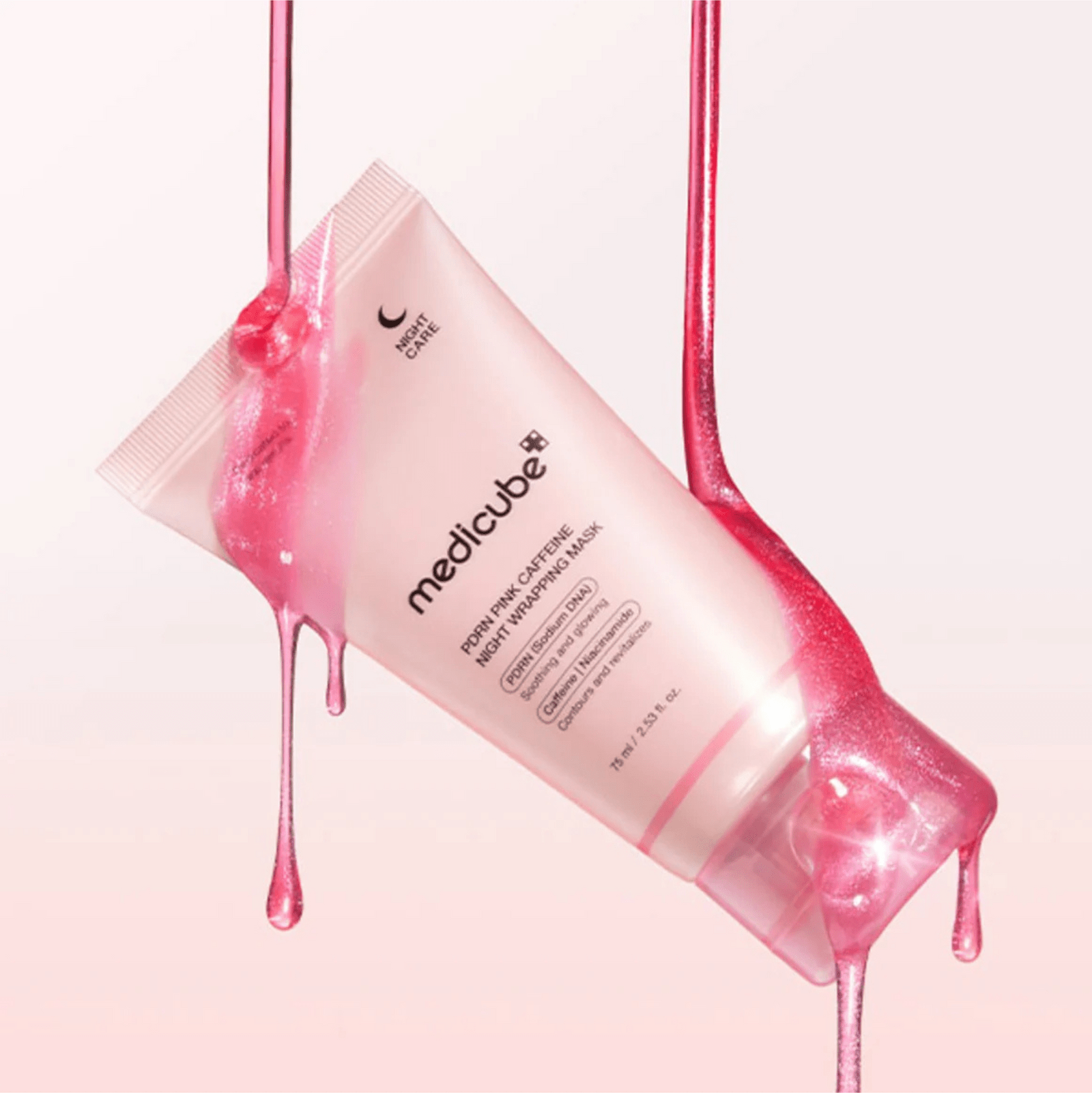 Medicube PDRN Pink Caffeine Night Wrapping Mask 75ml Secondary image