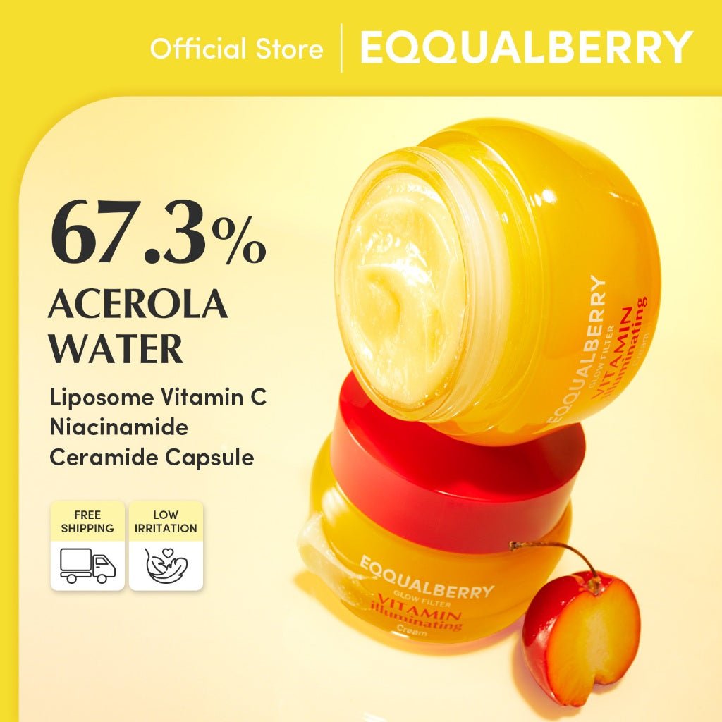 Eqqualberry Glow Filter Vitamin Illuminating Cream 50ml - Al Himyan Perfumes | عطور هميان | Oud & Luxury Fragrances - Eqqualberry