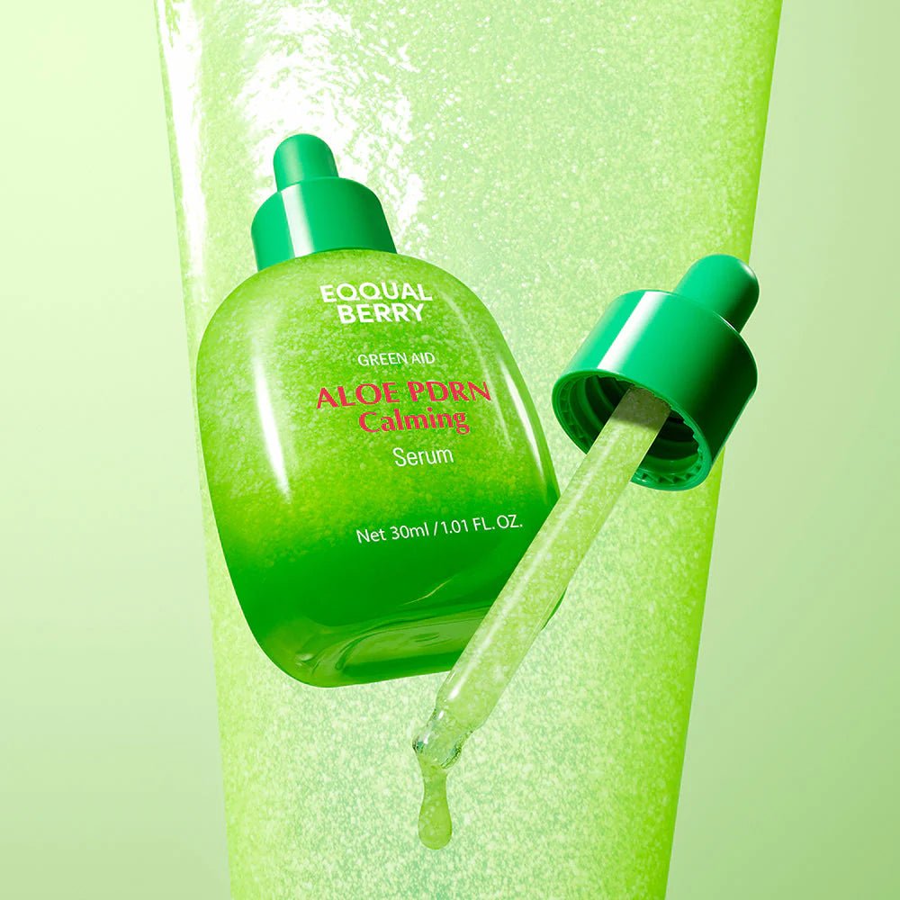 Eqqualberry Green Aid Aloe PDRN Calming Serum 30ml - Al Himyan Perfumes | عطور هميان | Oud & Luxury Fragrances - Eqqualberry