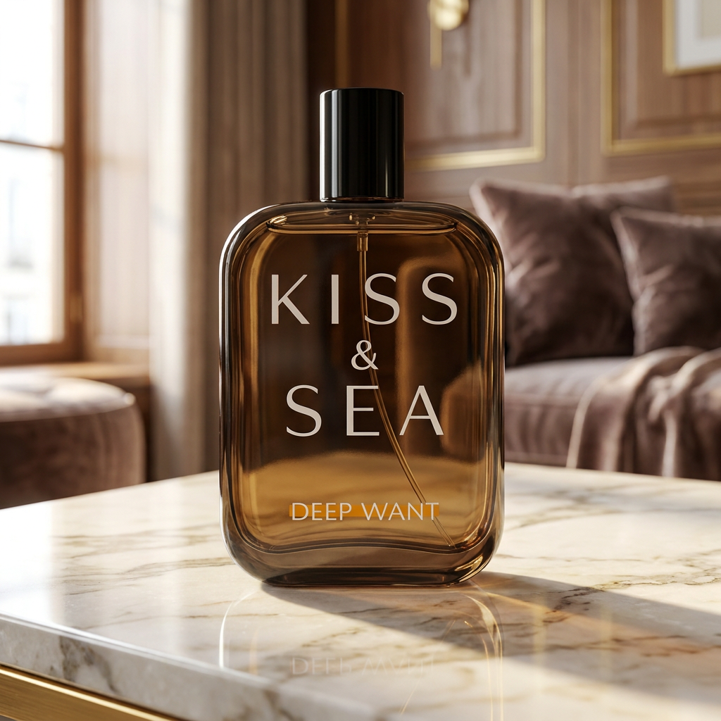 SAMAM KISS & SEA DEEP WANT UNISEX EDP 100ML - lifestyle render