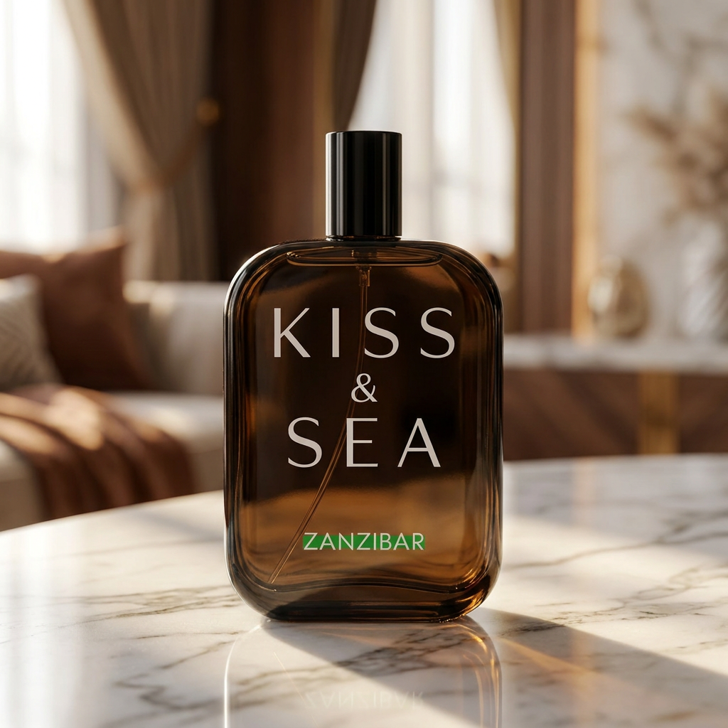 SAMAM KISS & SEA ZANZIBAR UNISEX EDP 100ML - lifestyle render