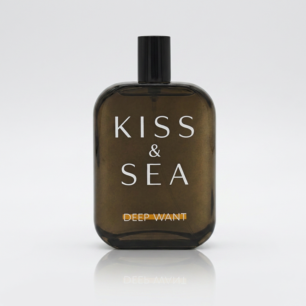 SAMAM KISS & SEA DEEP WANT UNISEX EDP 100ML - studio render