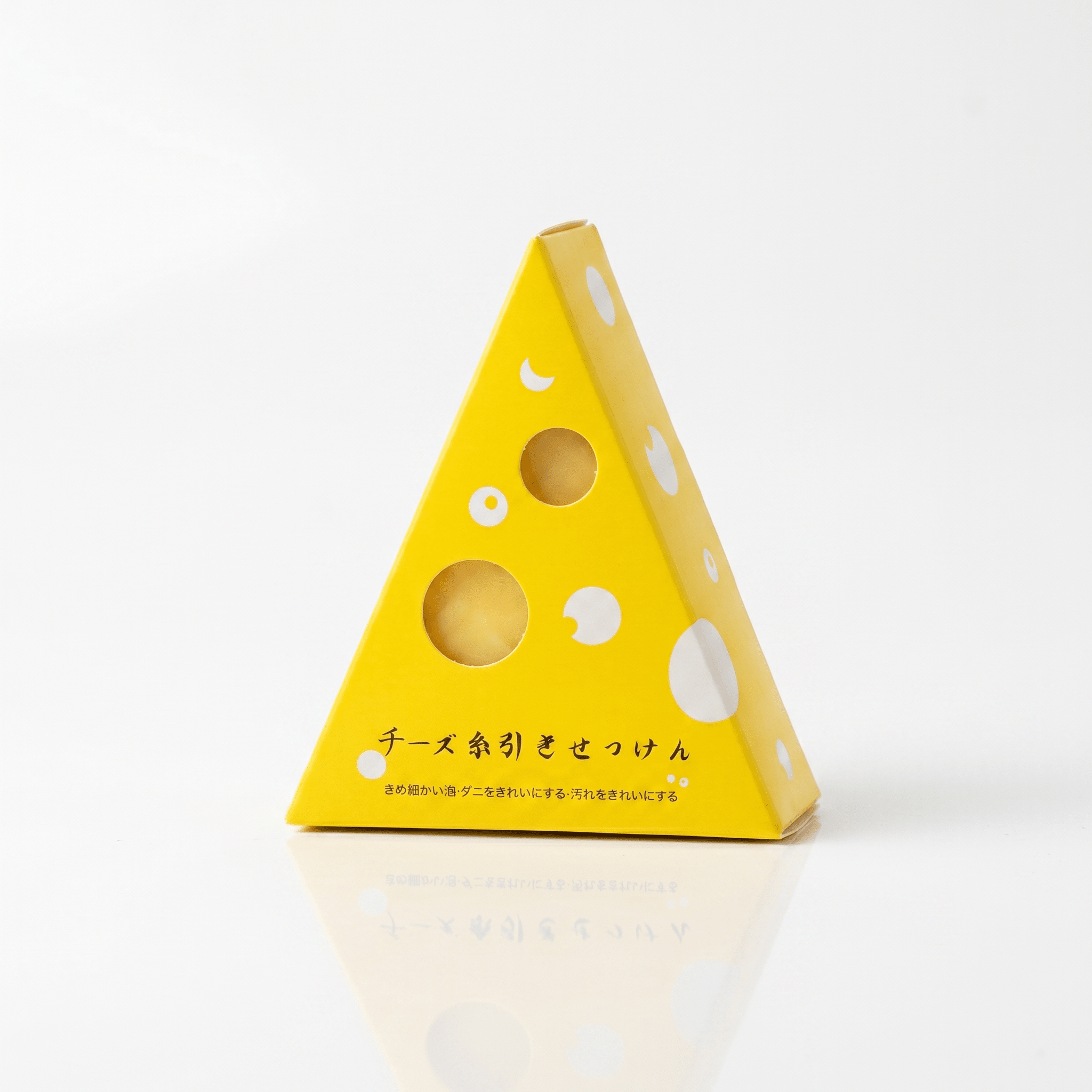 Japanese-Label CHEESE TRIANGLE MITE-REPELLENT SOAP 120G - Al Himyan Perfumes | عطور هميان | Oud & Luxury Fragrances - Guangdong Zhizaoshe Biotechnology الصورة الرئيسية