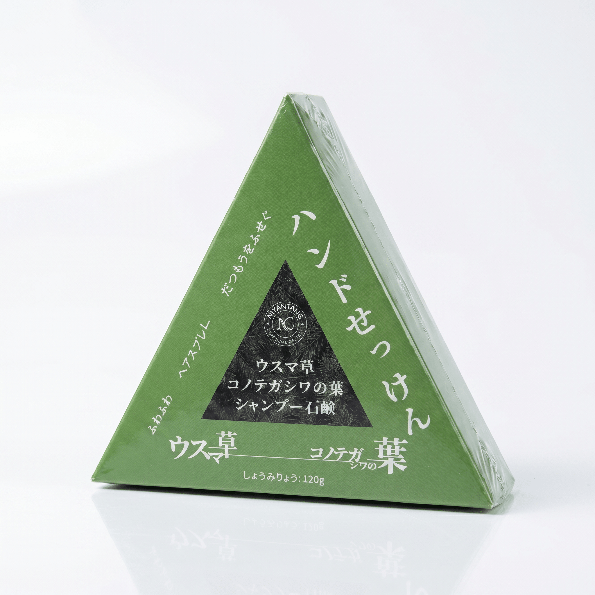 Japanese-Label Usuma Grass Seven Green Shampoo Soap 120G الصورة الثانوية