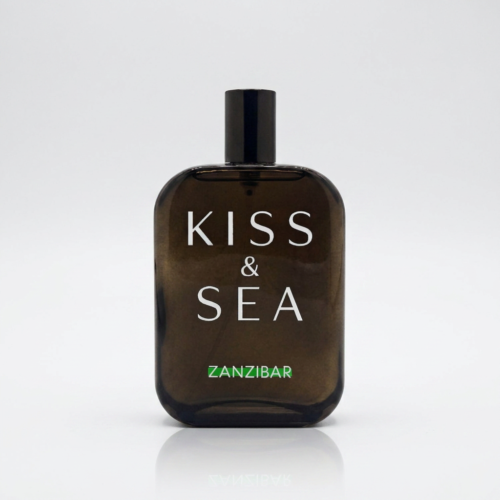 SAMAM KISS & SEA ZANZIBAR UNISEX EDP 100ML - studio render