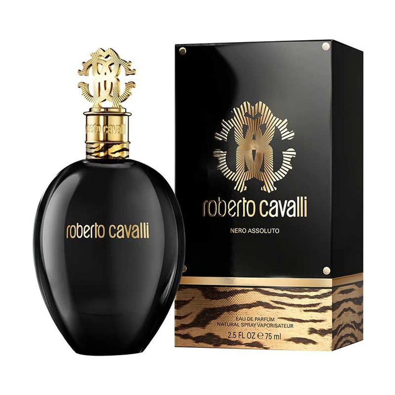 ROBERTO CAVALLI NERO ASSOLUTO FOR WOMEN EDP 75ML - Al Himyan Perfumes | عطور هميان | Oud & Luxury Fragrances - Roberto Cavalli