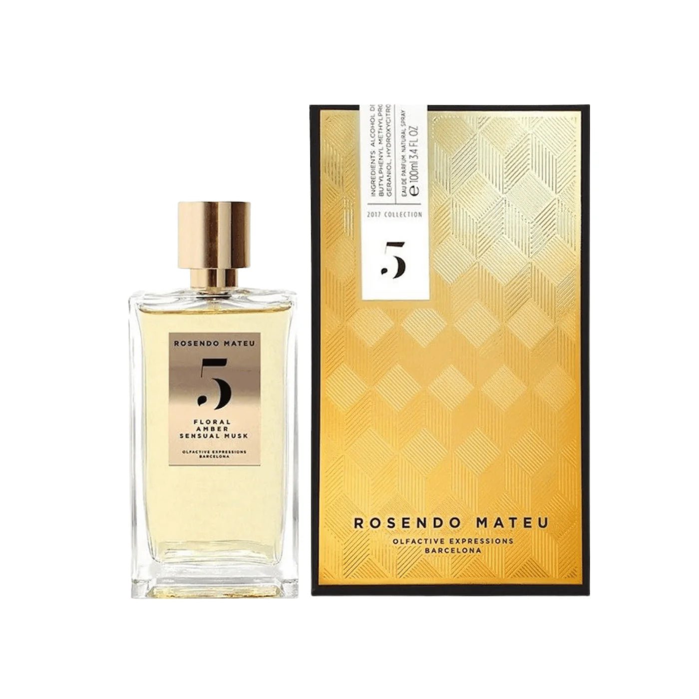 Rosendo Mateu No.5 Floral Amber Sensual Musk Unisex Eau De Parfum 100ml - Al Himyan Perfumes | عطور هميان | Oud & Luxury Fragrances - Rosendo Mateu