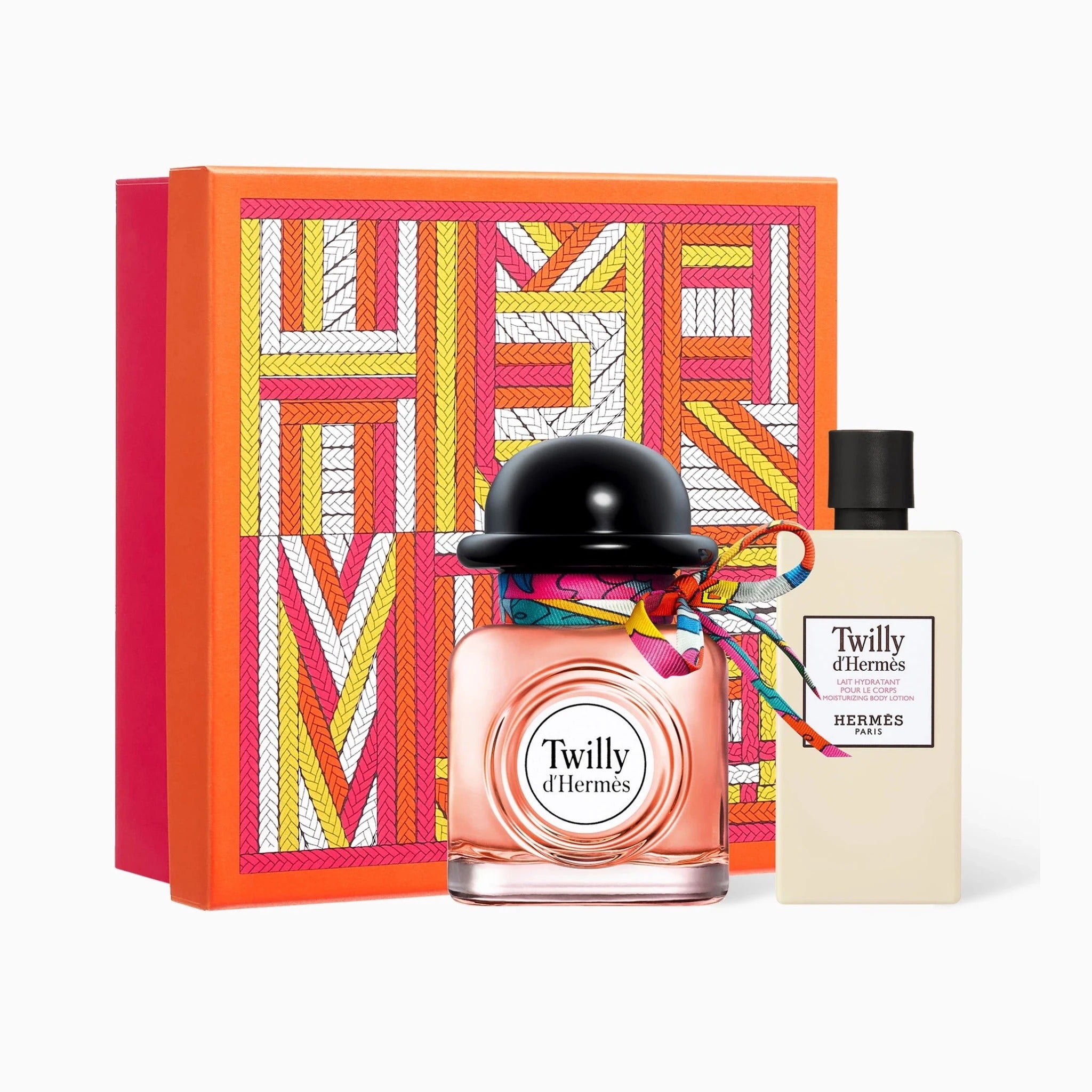 HERMES TWILLY D'HERMES SET FOR WOMEN EDP 85ML+ Body Lotion 80ML - Al Himyan Perfumes | عطور هميان | Oud & Luxury Fragrances - Hermes