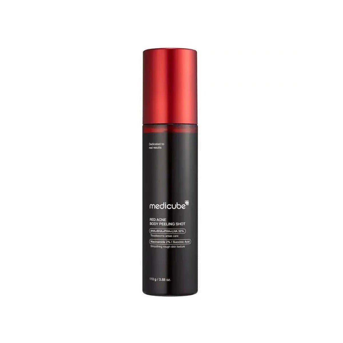 Medicube Red Acne Body Peeling Shot Strawberry Skin Body Spray 110g - Al Himyan Perfumes | عطور هميان | Oud & Luxury Fragrances - Medicube