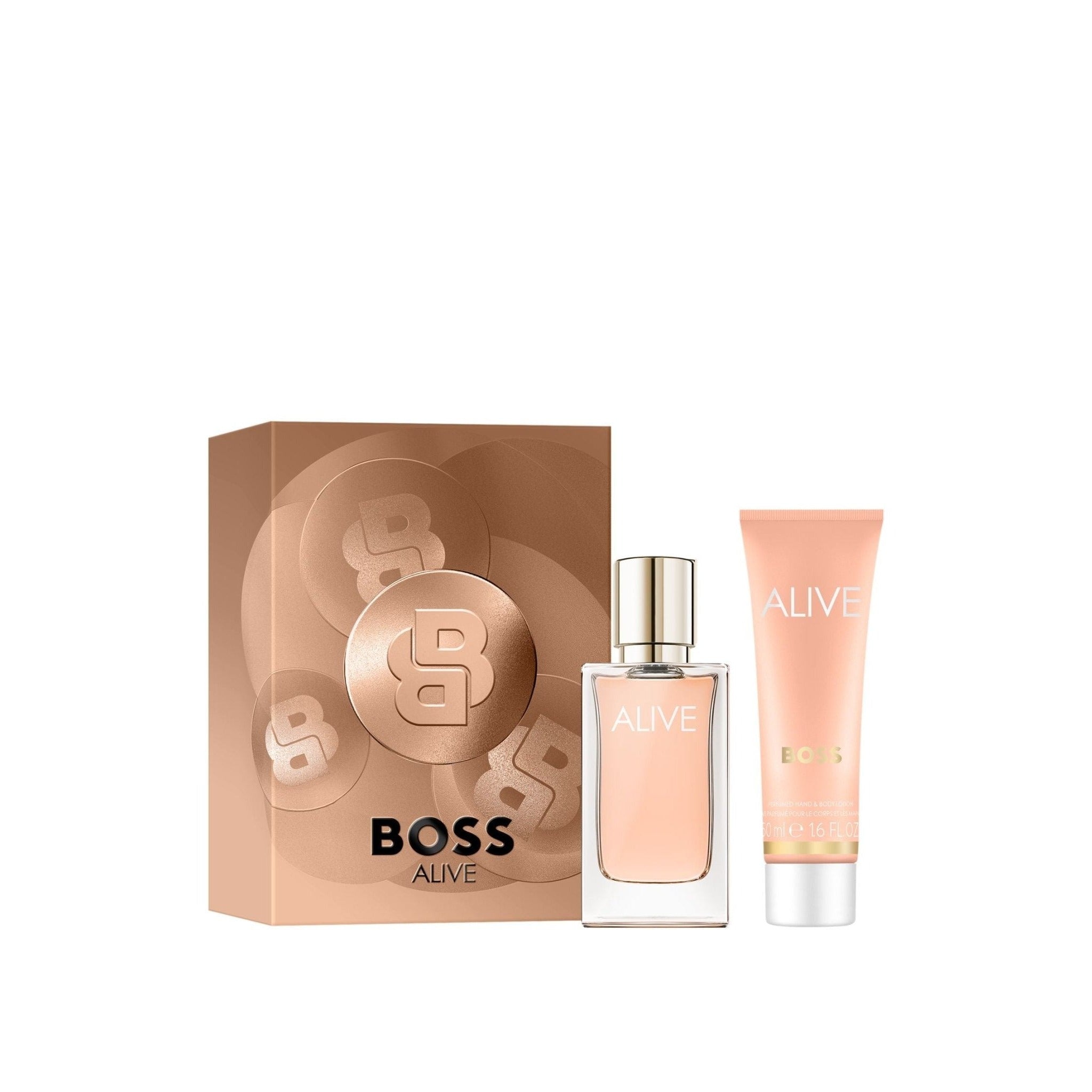 Hugo Boss Alive Gift Set EDP 30ml + Body Lotion 50ml - Al Himyan Perfumes | عطور هميان | Oud & Luxury Fragrances - Hugo Boss