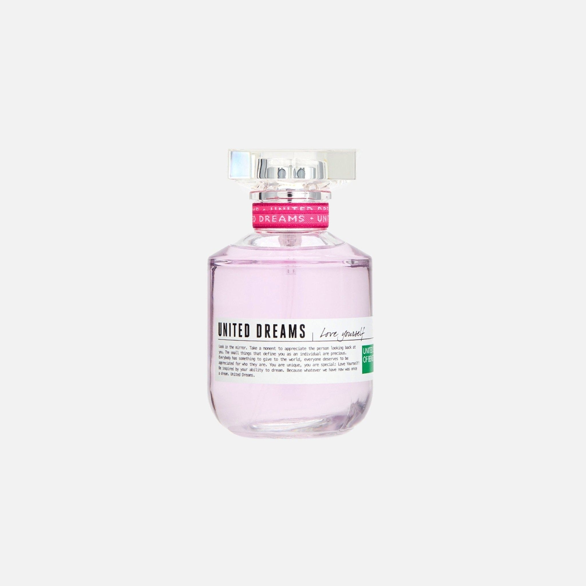 BENETTON UNITED DREAMS LOVE YOURSELF FOR WOMEN EDT 80ML - Al Himyan Perfumes | عطور هميان | Oud & Luxury Fragrances - Benetton الصورة الرئيسية