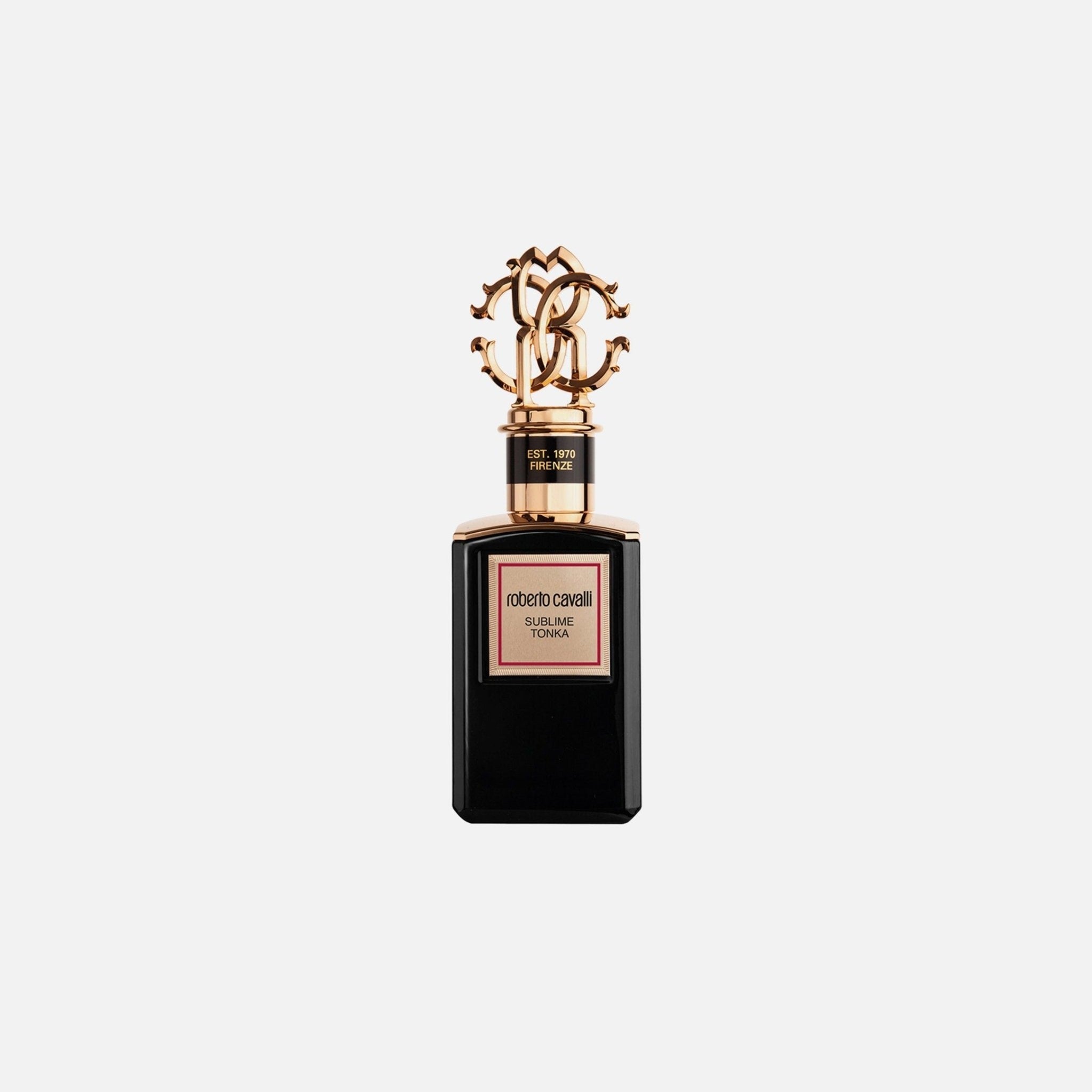 ROBERTO CAVALLI GOLD COLLECTION SUBLIME TONKA UNISEX EDP 100ML - Al Himyan Perfumes | عطور هميان | Oud & Luxury Fragrances - Roberto Cavalli Main image