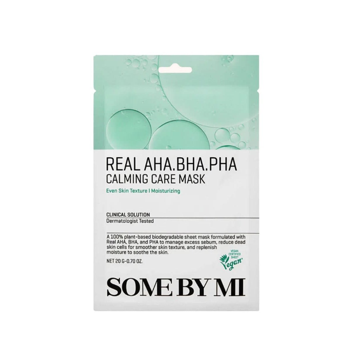 SOME BY MI REAL AHA.BHA.PHA CALMING CARE MASK 20G - Al Himyan Perfumes | عطور هميان | Oud & Luxury Fragrances - SOME BY MI