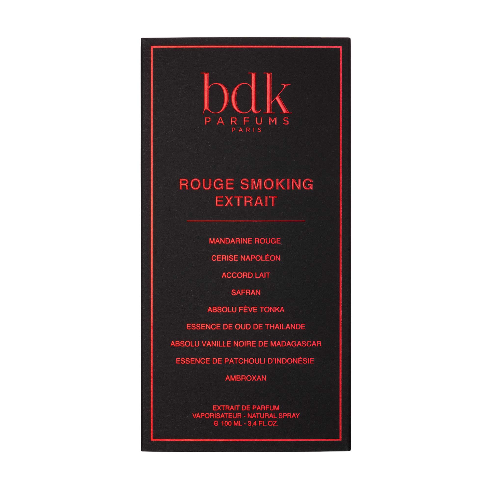 BDK PARFUMS ROUGE SMOKING EXTRAIT UNISEX EXTRAIT DE PARFUM 100ML - Al Himyan Perfumes | عطور هميان | Oud & Luxury Fragrances - BDK PARFUMS