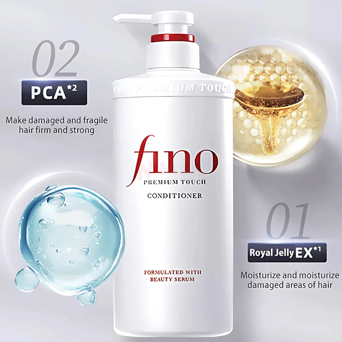 Shiseido Fino Premium Touch Nourishing Hair Conditioner 550ml - Al Himyan Perfumes | عطور هميان | Oud & Luxury Fragrances - Shiseido