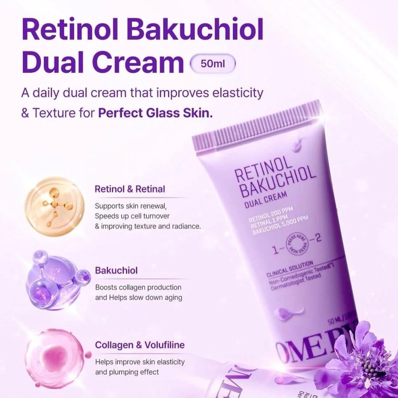 Some By Mi Retinol Bakuchiol Dual Cream 50ml - Al Himyan Perfumes | عطور هميان | Oud & Luxury Fragrances - Some By Mi