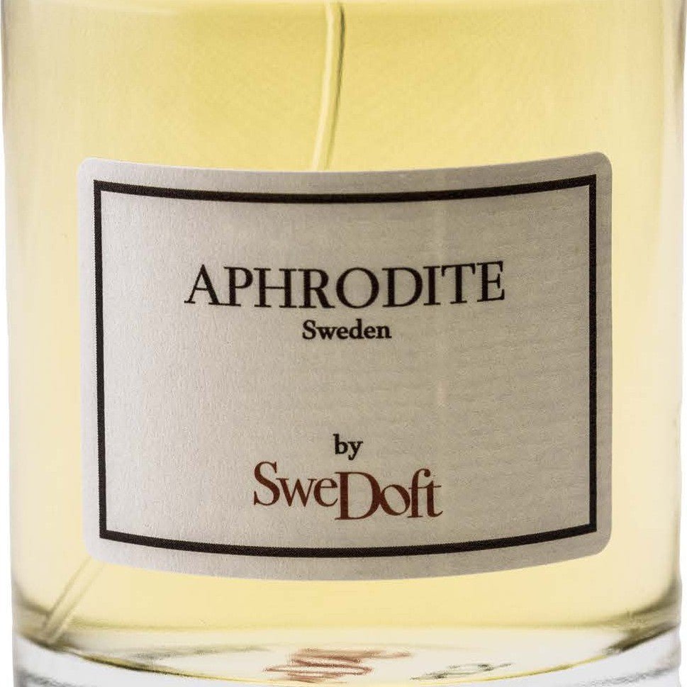 SweDoft Aphrodite Eau de Parfum 100ml label detail