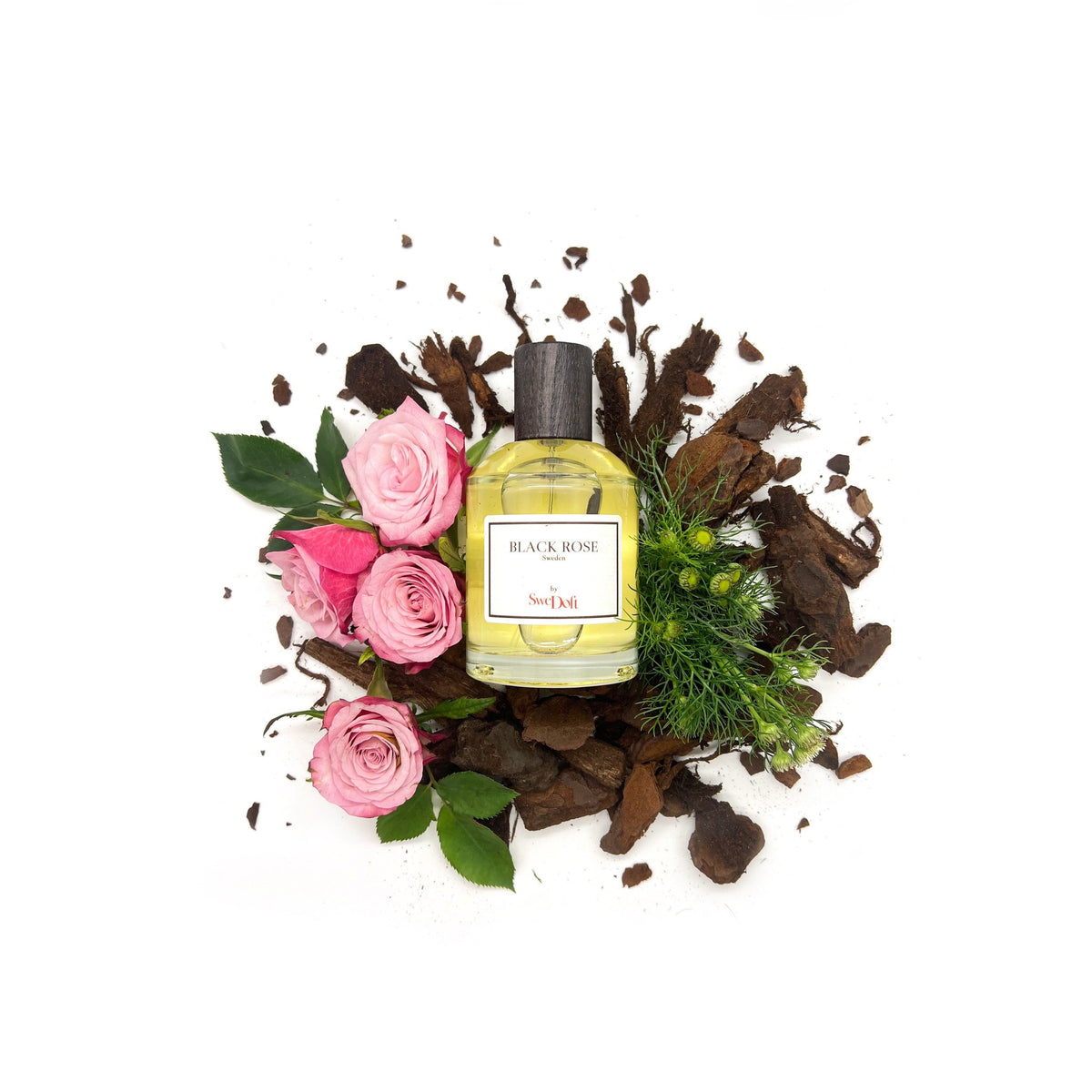SWEDOFT BLACK ROSE UNISEX EDP 100ML - Al Himyan Perfumes | عطور هميان | Oud & Luxury Fragrances - SweDoft