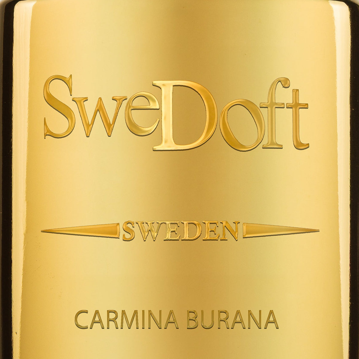 SweDoft Carmina Burana Extrait de Parfum 100ml label detail